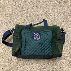 Vtg 1992 Polo Sport Ralph Lauren Weekend Gym Travel Duffle Athletic Bag 1967 Lo